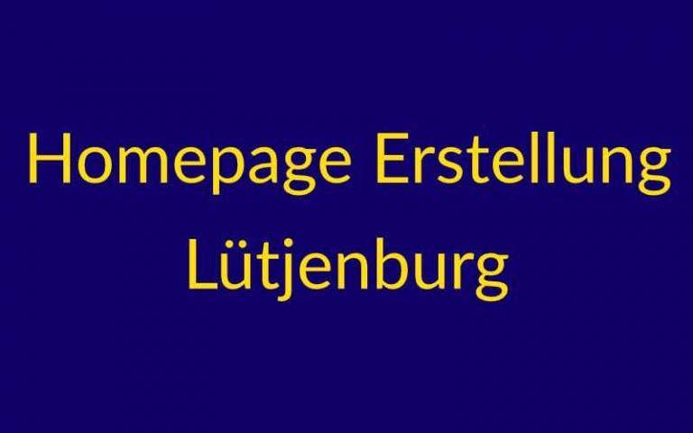 Website erstellen lassen Lütjenburg